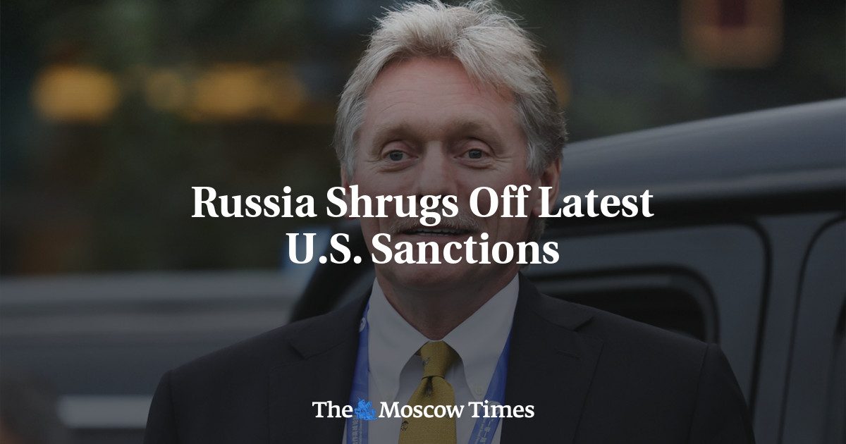 Russia Shrugs Off Latest U.S. Sanctions