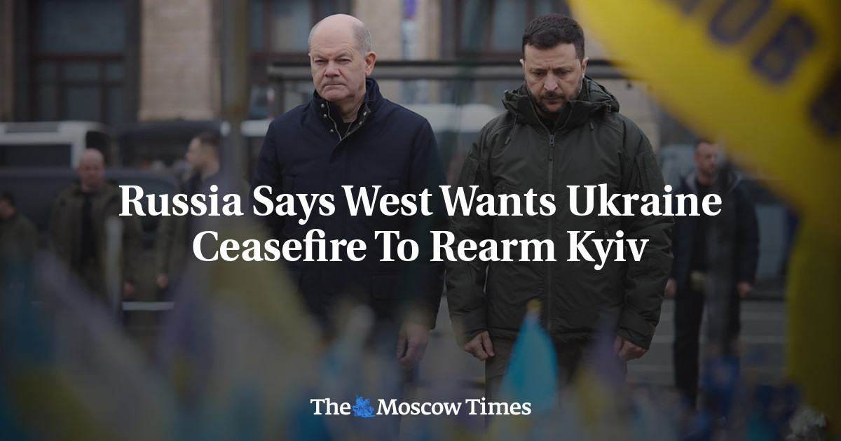 Russia Says West Wants Ukraine Ceasefire To Rearm Kyiv