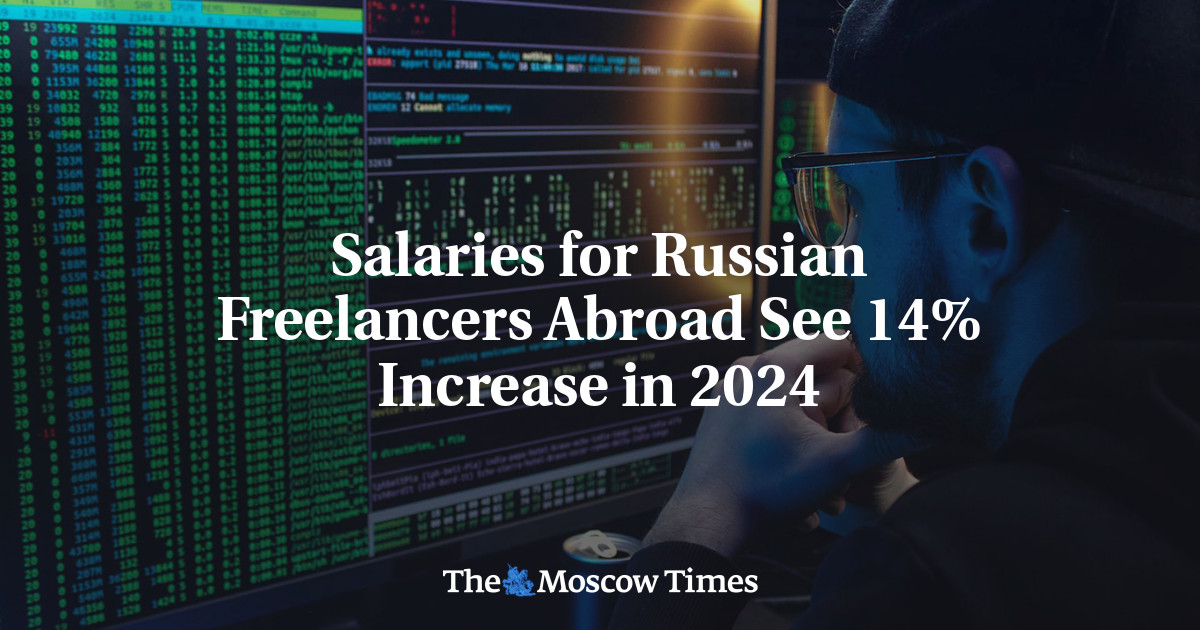 Salaries for Russian Freelancers Abroad See 14% Increase in 2024