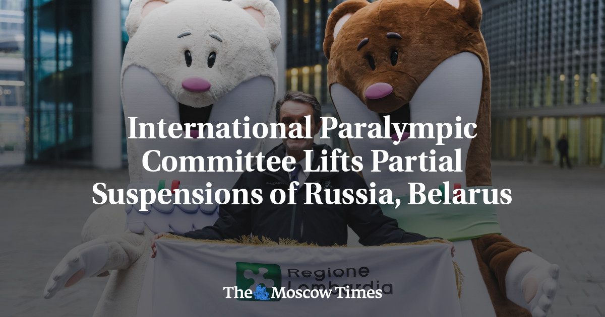 International Paralympic Committee Lifts Partial Suspensions of Russia, Belarus