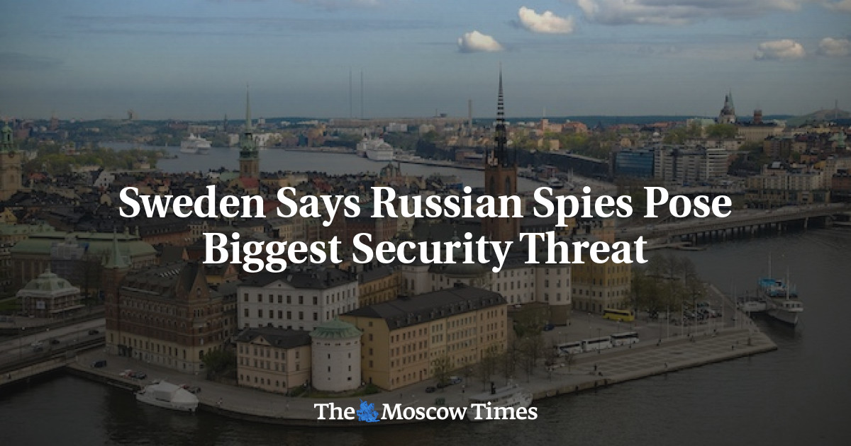 Swedia mengatakan mata-mata Rusia merupakan ancaman keamanan terbesar