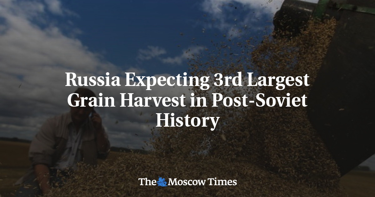 Rusia memperkirakan panen gandum terbesar ke-3 dalam sejarah pasca-Soviet