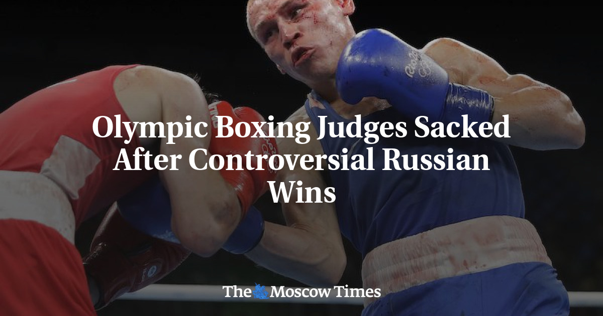 Olympic Boxing Judges Sacked After Controversial Russian Wins