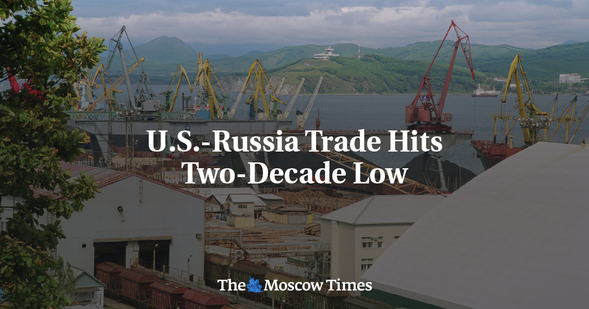 Trade between U.S. and Russia at Lowest Level in Two Decades