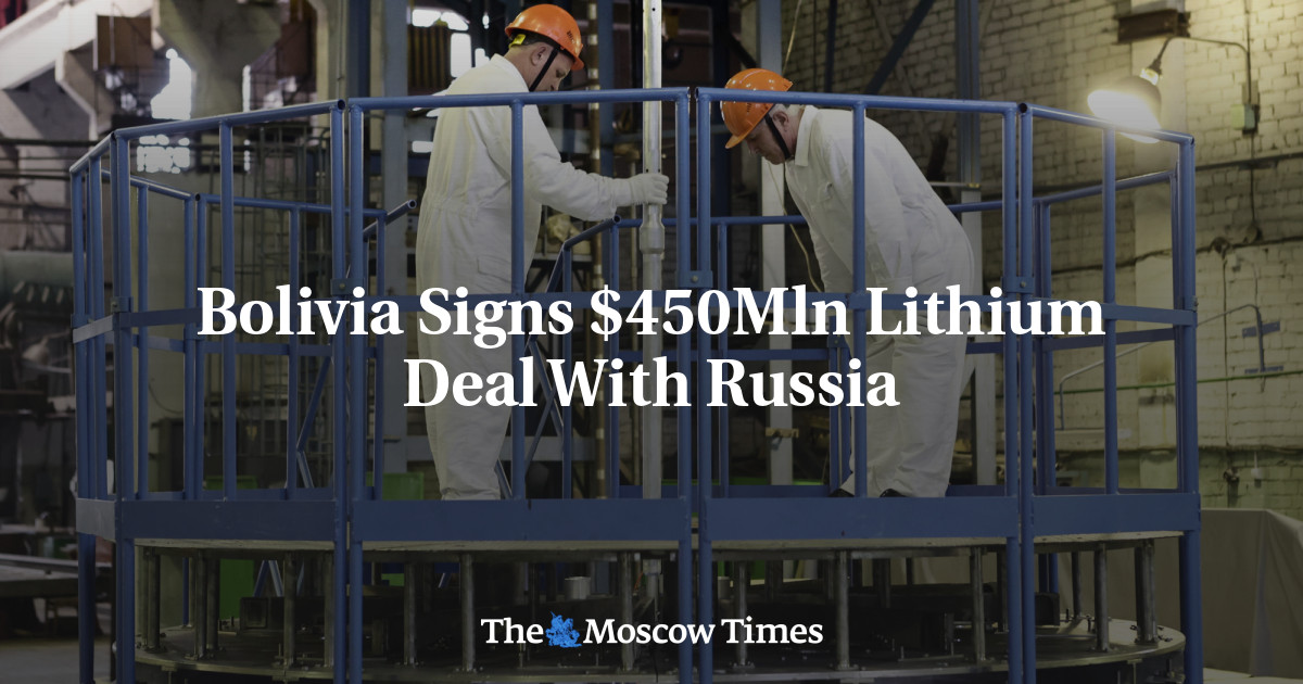 Боливия подписала с Россией литиевую сделку на 450 миллионов долларов