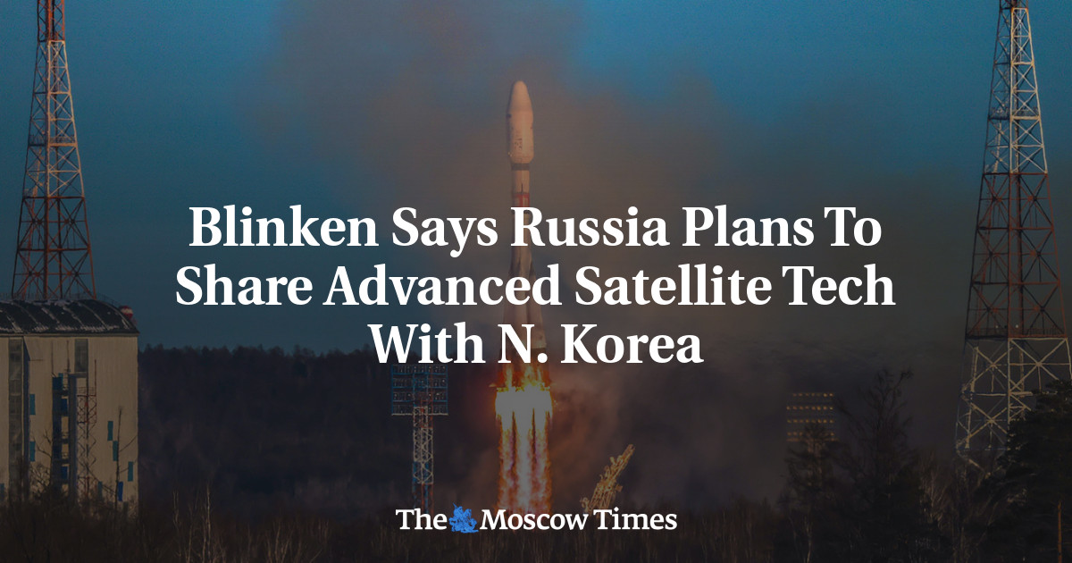 Blinken Says Russia Plans To Share Advanced Satellite Tech With N. Korea