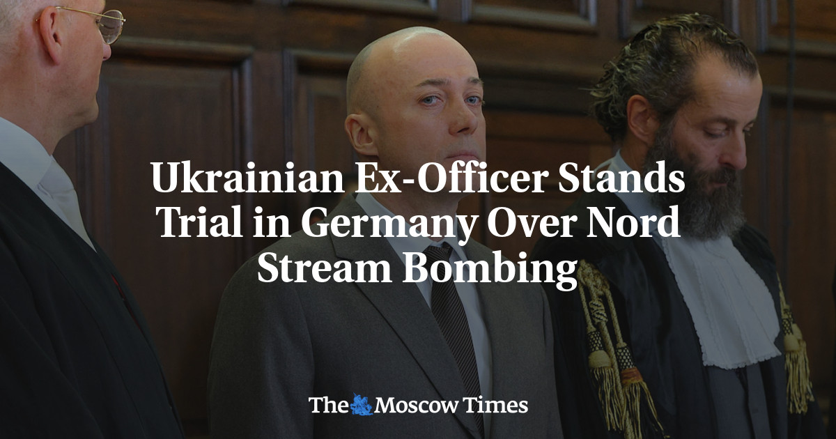 Ukrainian Ex-Officer Stands Trial in Germany Over Nord Stream Bombing