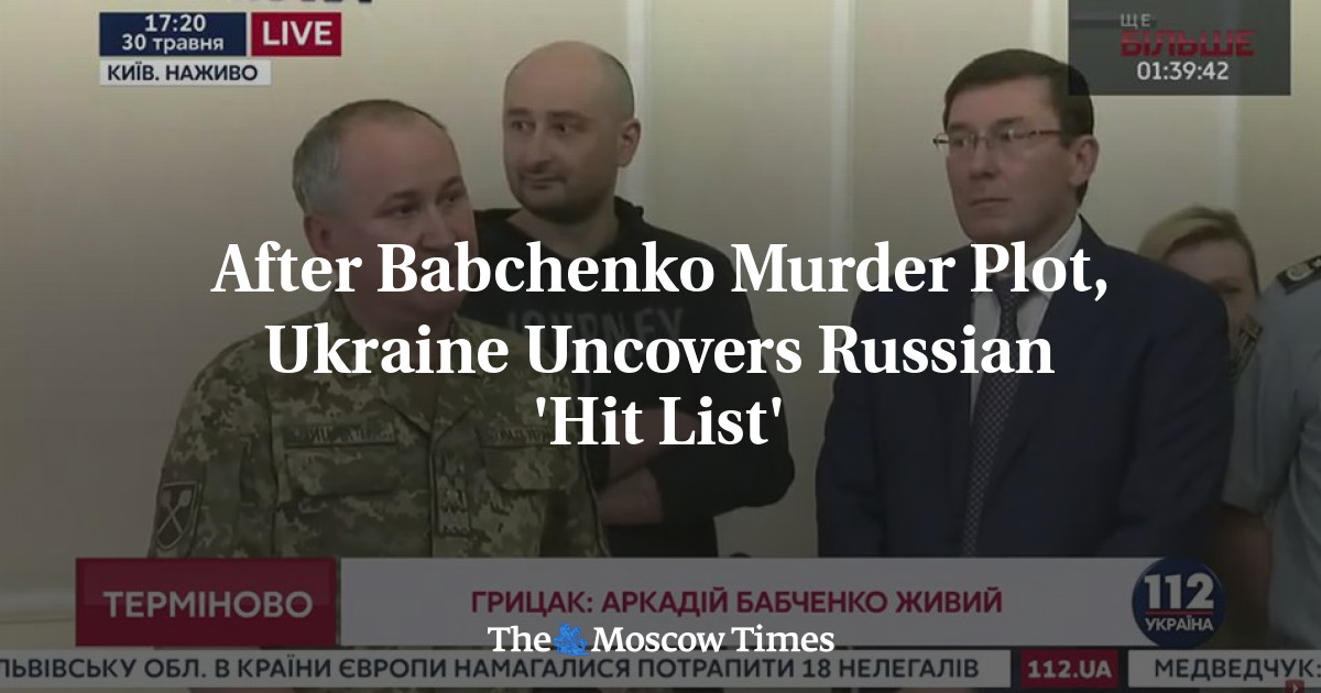 Usai Rencana Pembunuhan Babchenko, Ukraina Beberkan ‘Daftar Sasaran’ Rusia