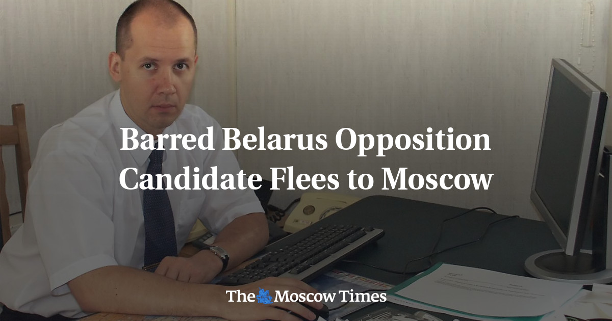 Membatasi penerbangan kandidat oposisi Belarusia ke Moskow