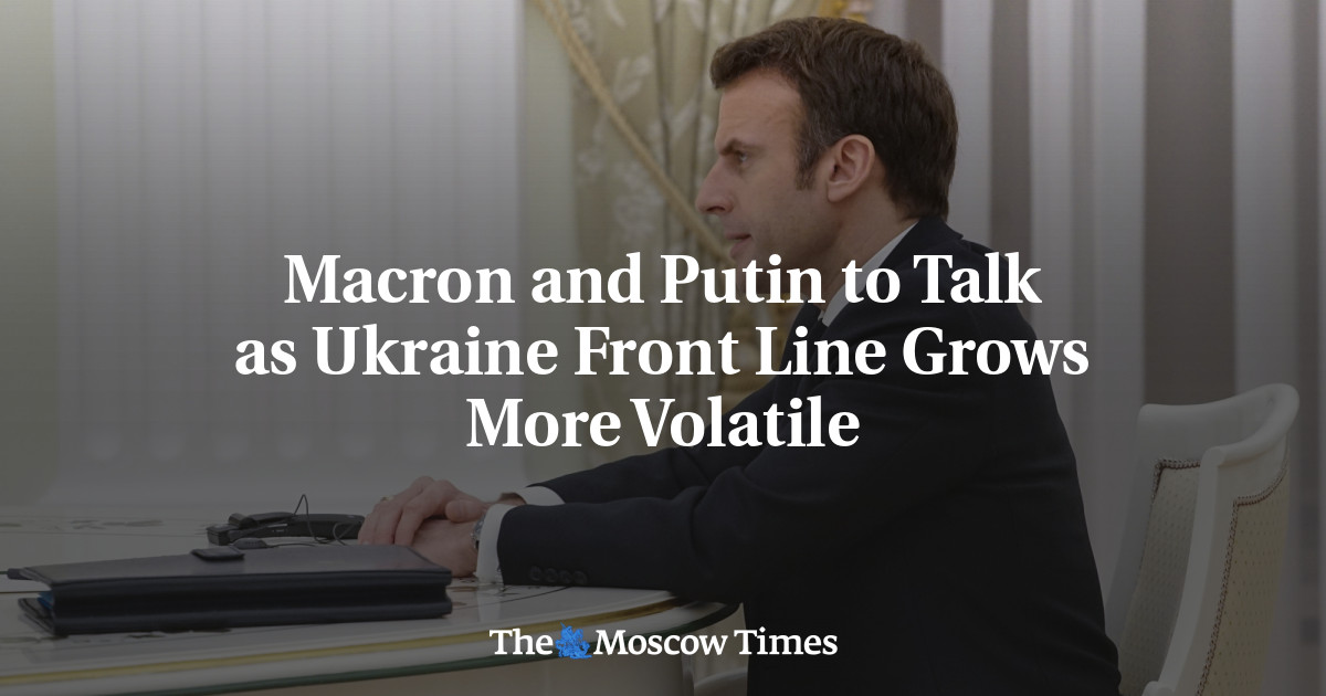 Macron And Putin To Talk As Ukraine Front Line Grows More Volatile ...