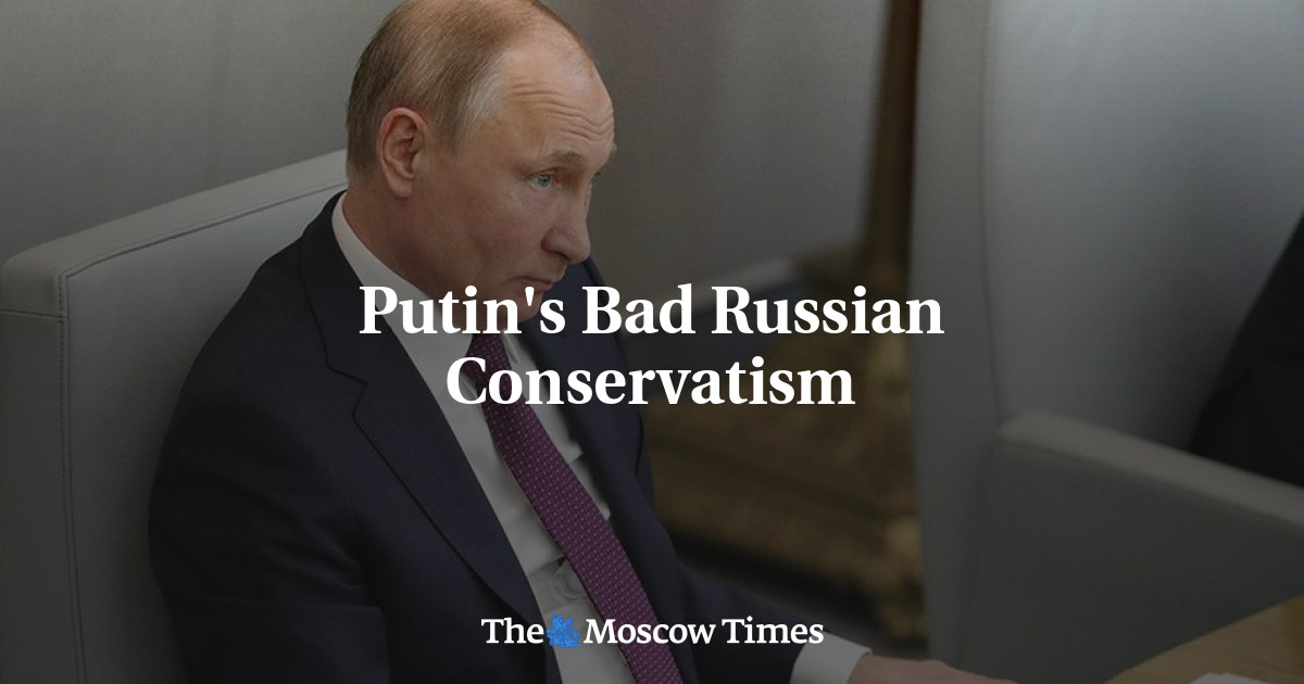 Konservatisme Rusia Putin yang buruk