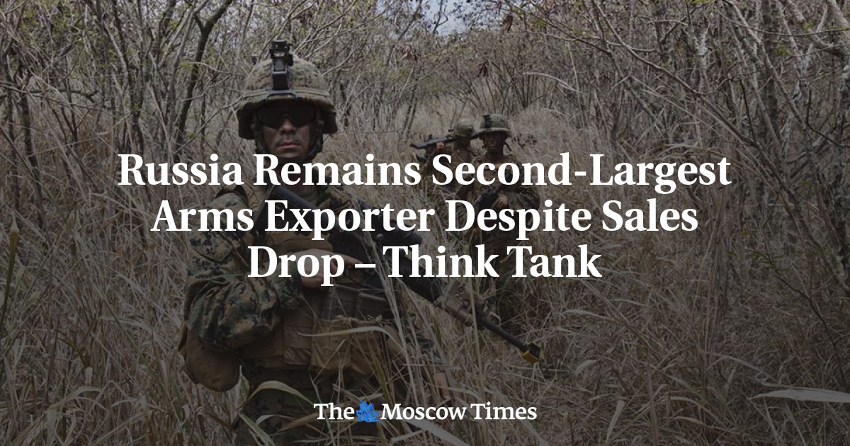 Russia Remains Second-Largest Arms Exporter Despite Sales Drop – Think ...