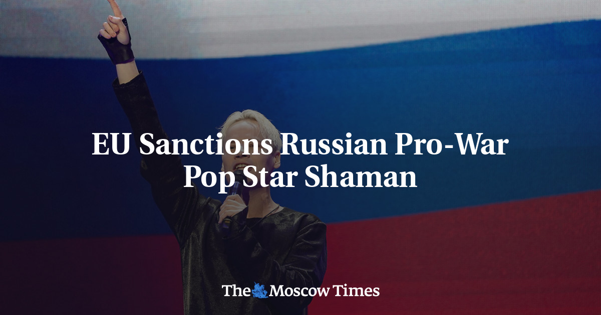 EU Sanctions Russian Pro-War Pop Star Shaman