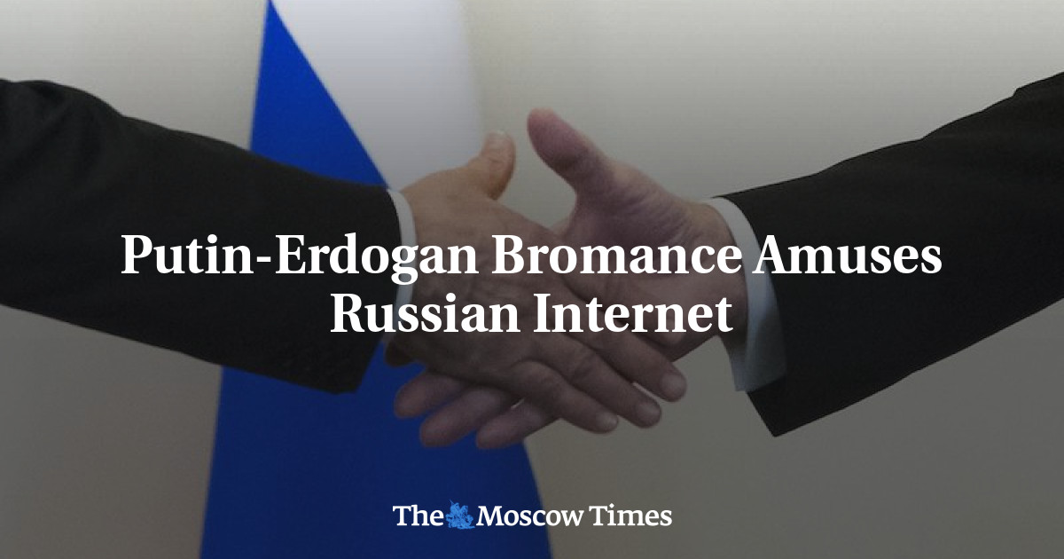 Bromance Putin-Erdogan Menghibur Internet Rusia
