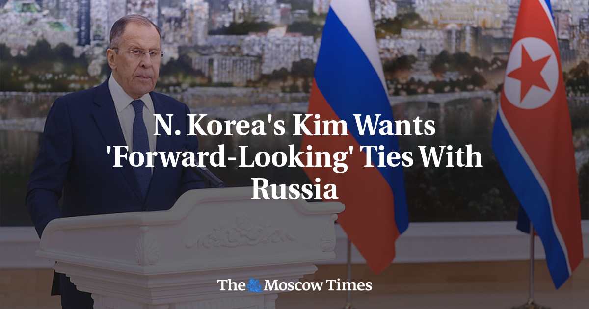 Russian Foreign Minister Arrives in North Korea