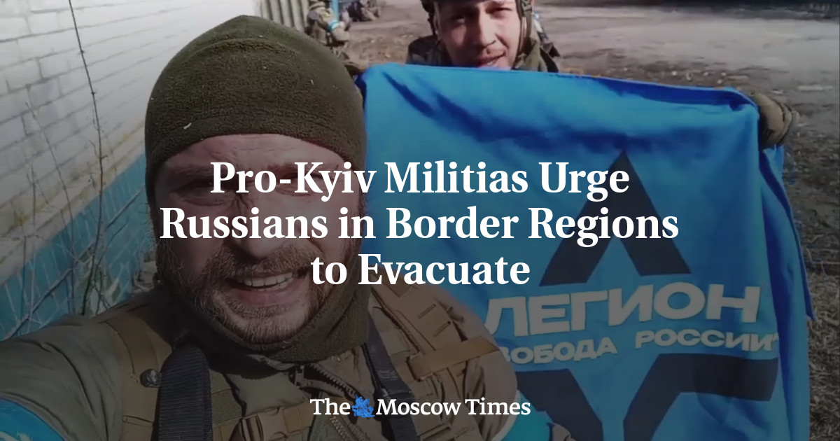 Прокиевские ополченцы призывают россиян в приграничных районах эвакуироваться