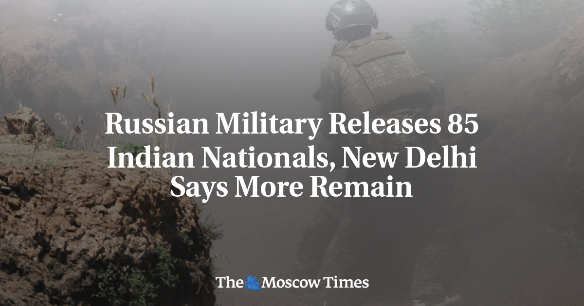 Russian Military Releases 85 Indian Nationals, New Delhi Says More Remain