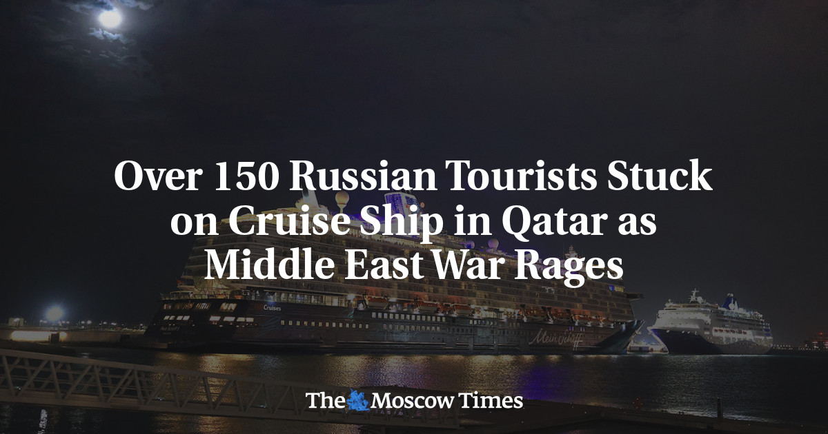 Over 150 Russian Tourists Stuck on Cruise Ship in Qatar as Middle East War Rages