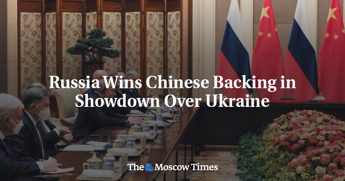 Rusia memenangkan dukungan Tiongkok dalam pertarungan melawan Ukraina