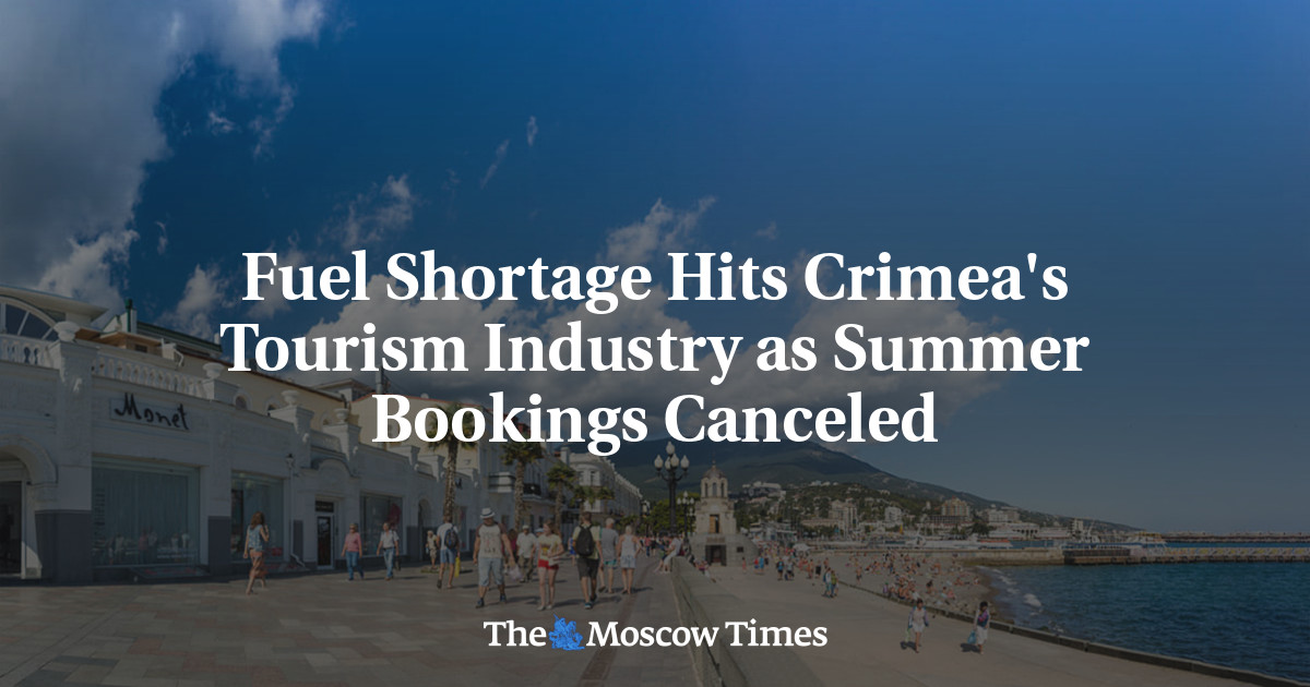 Fuel Shortage Hits Crimea's Tourism Industry as Summer Bookings Canceled