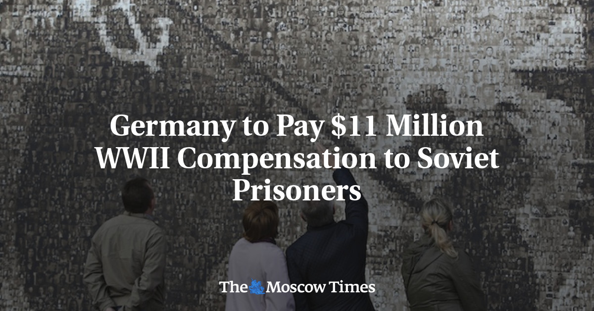 Jerman membayar  juta untuk reparasi Perang Dunia II kepada tahanan Soviet