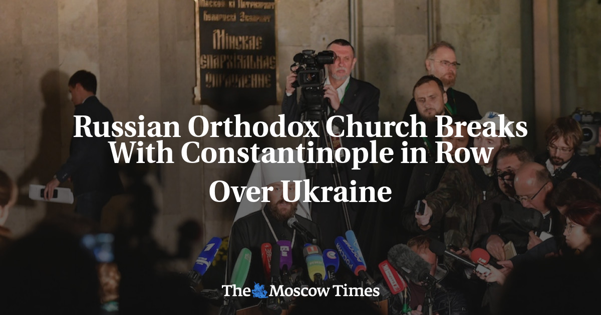Gereja Ortodoks Rusia memutuskan perselisihan dengan Konstantinopel atas Ukraina