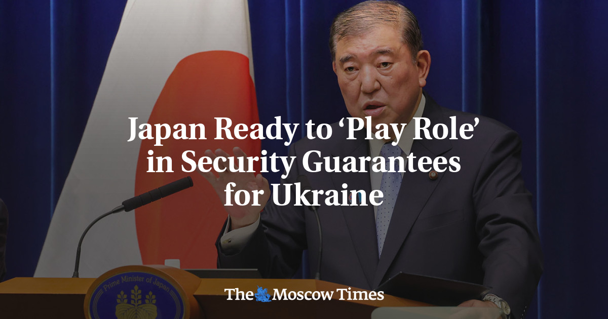 Japan Ready to ‘Play Role’ in Security Guarantees for Ukraine - The ...