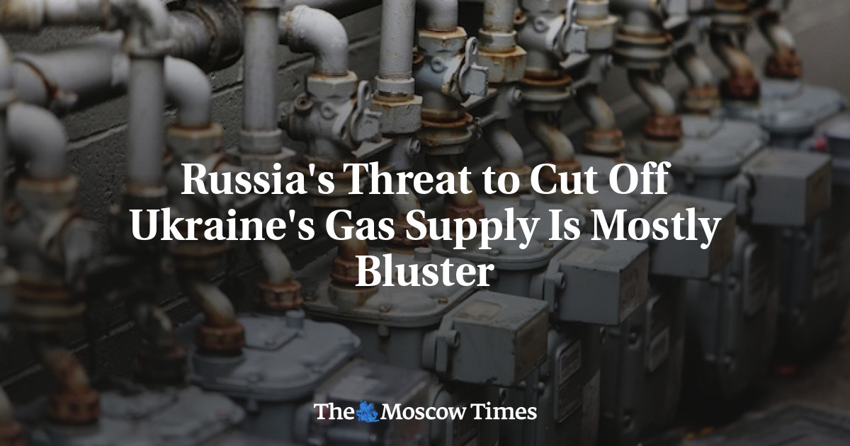 Ancaman Rusia untuk memotong pasokan gas Ukraina sebagian besar adalah blitzkrieg