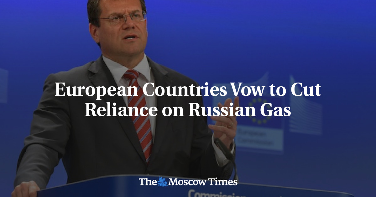 European Countries Vow to Cut Reliance on Russian Gas