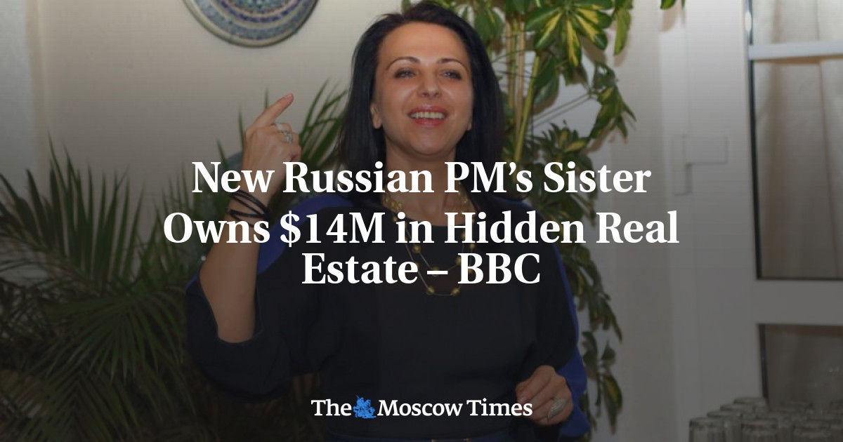 Adik PM Rusia yang baru memiliki properti tersembunyi senilai  juta – BBC