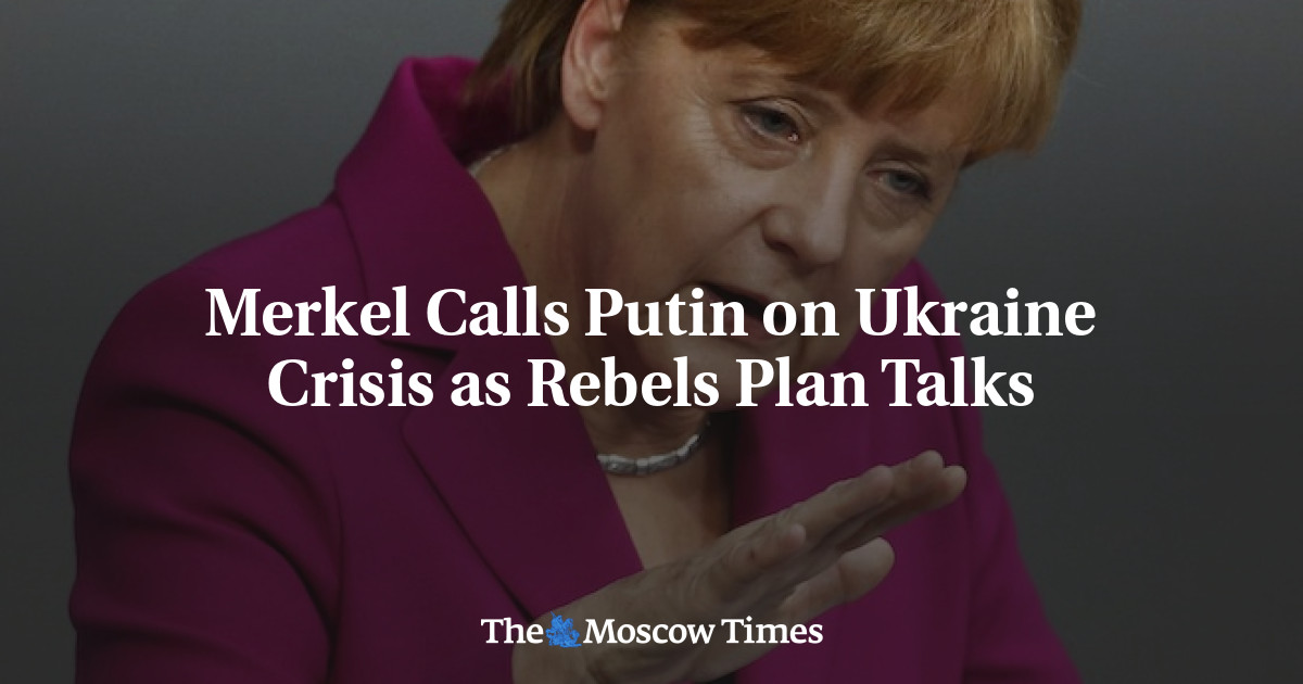 Merkel memanggil Putin tentang krisis Ukraina saat pemberontak merencanakan pembicaraan