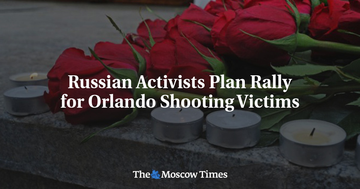 Aktivis Rusia merencanakan unjuk rasa untuk korban penembakan Orlando