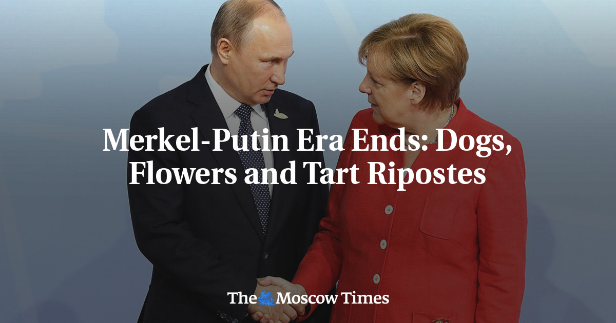 Era Merkel-Putin berakhir: anjing, bunga, dan pai Ripostes
