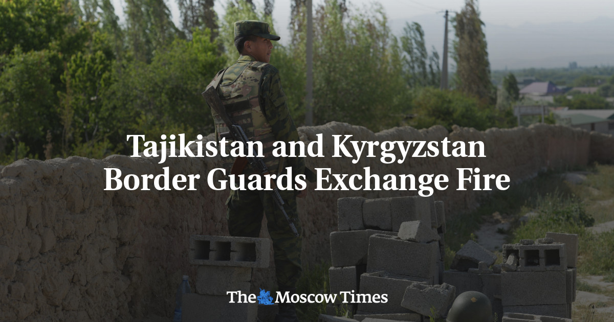 Penjaga perbatasan Tajikistan dan Kyrgyzstan saling tembak