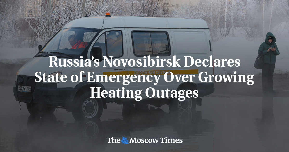 Russia’s Novosibirsk Declares State of Emergency Over Growing Heating Outages