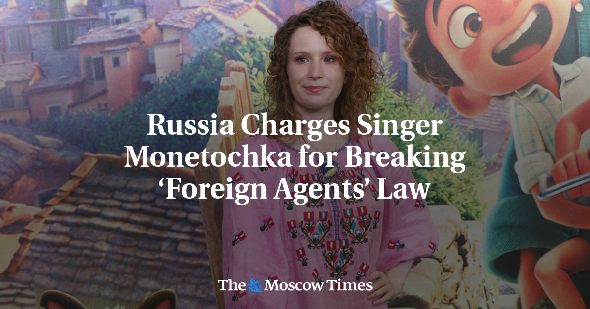 Russia Charges Singer Monetochka for Breaking ‘Foreign Agents’ Law