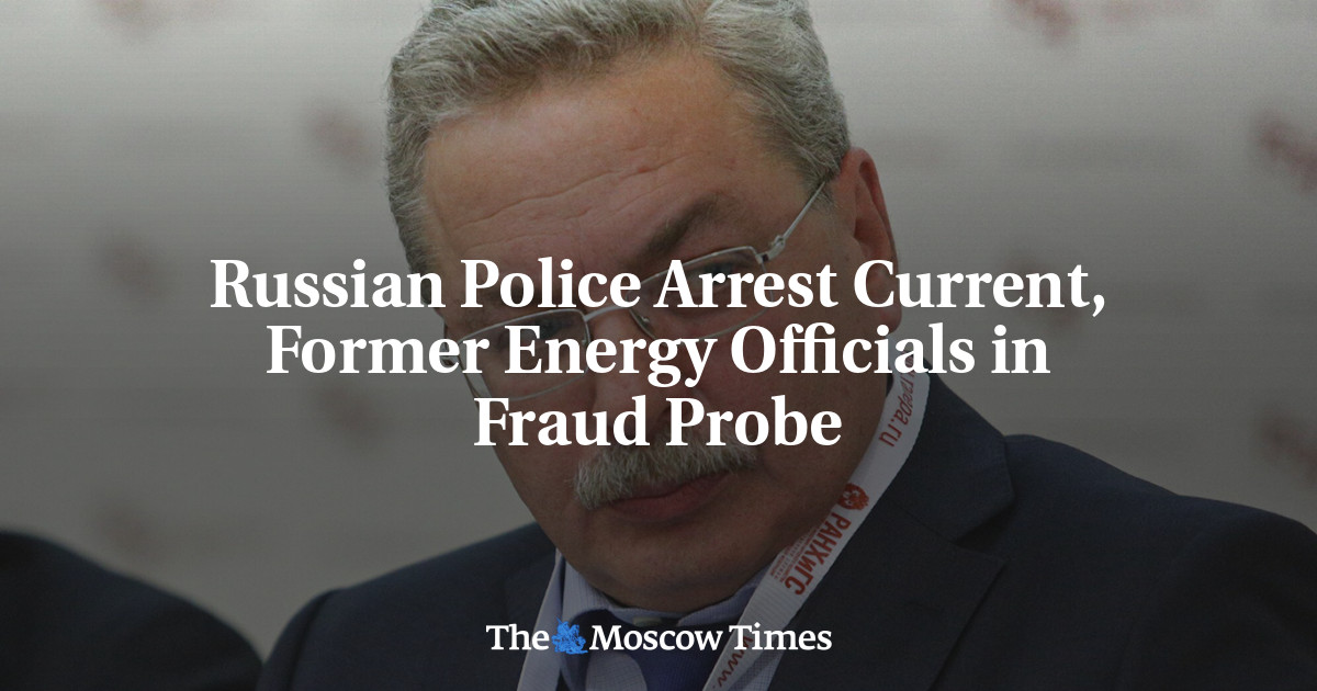 Russian Police Arrest Current, Former Energy Officials in Fraud Probe