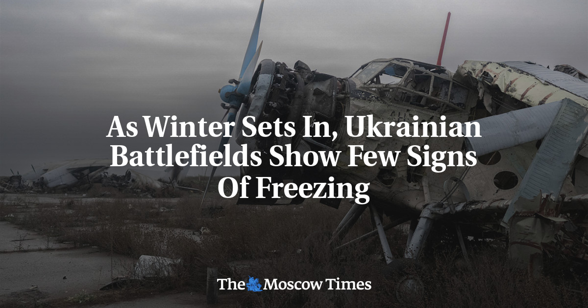 С наступлением зимы на украинских полях сражений мало признаков мороза