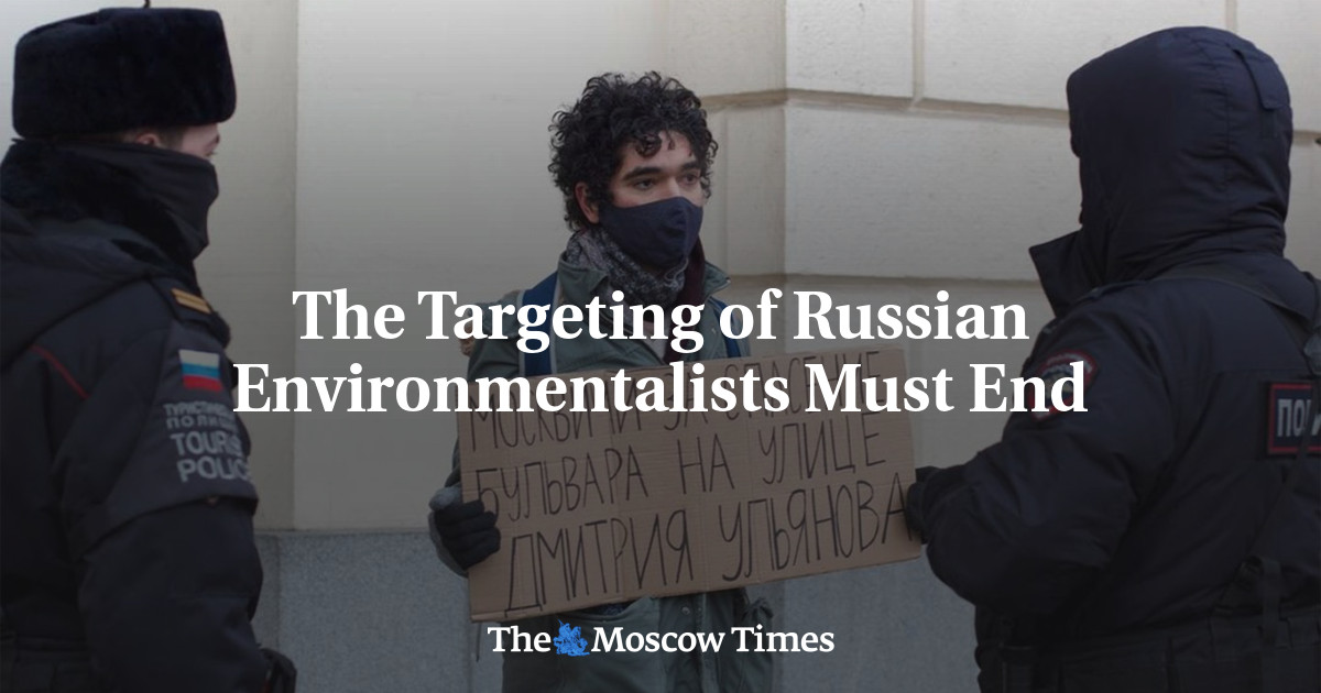 Penargetan terhadap aktivis lingkungan Rusia harus diakhiri