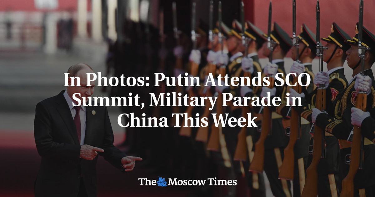 In Photos: Putin Attends SCO Summit, Military Parade in China This Week