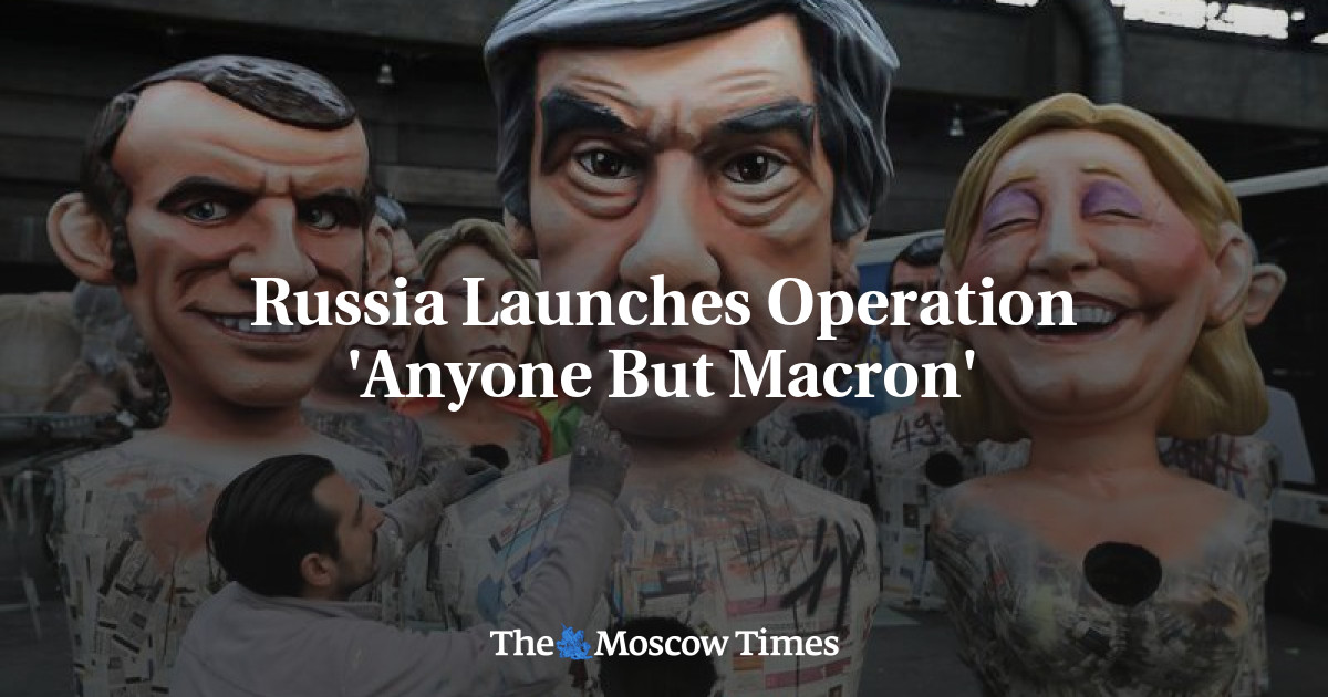 Rusia Luncurkan Operasi ‘Siapapun Kecuali Macron’