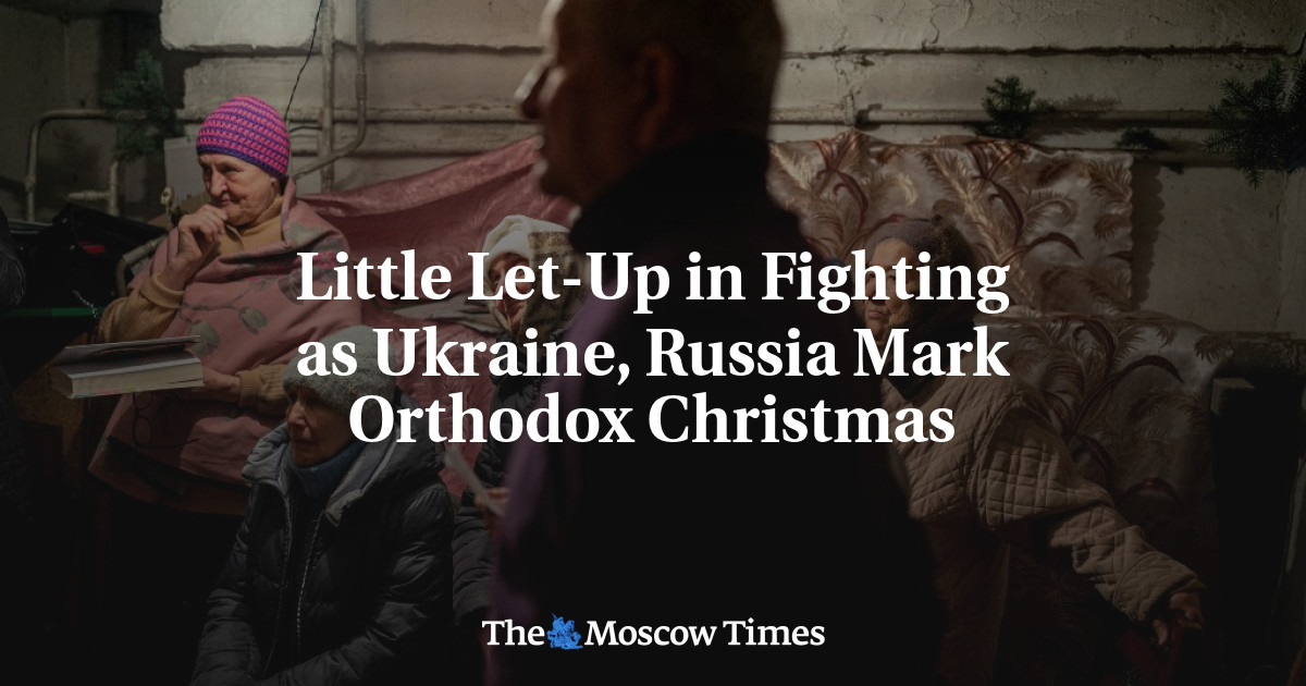 Sedikit terlambat dalam pertempuran saat Ukraina, Rusia Memasarkan Natal Ortodoks