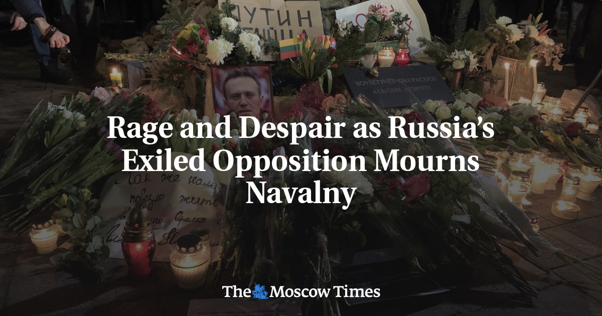 Rage And Despair As Russia’s Exiled Opposition Mourns Navalny - The ...