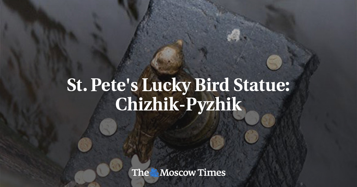 St.  Patung Burung Keberuntungan Pete: Chizhik-Pyzhik