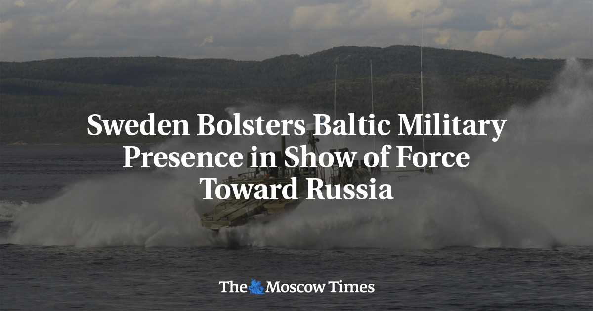 Sweden Bolsters Baltic Military Presence in Show of Force Toward Russia