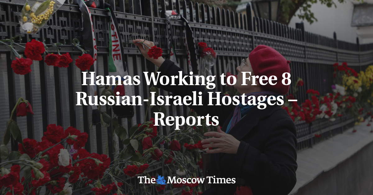 Hamas Says Seeking to Free 8 Russian-Israeli Hostages – Reports