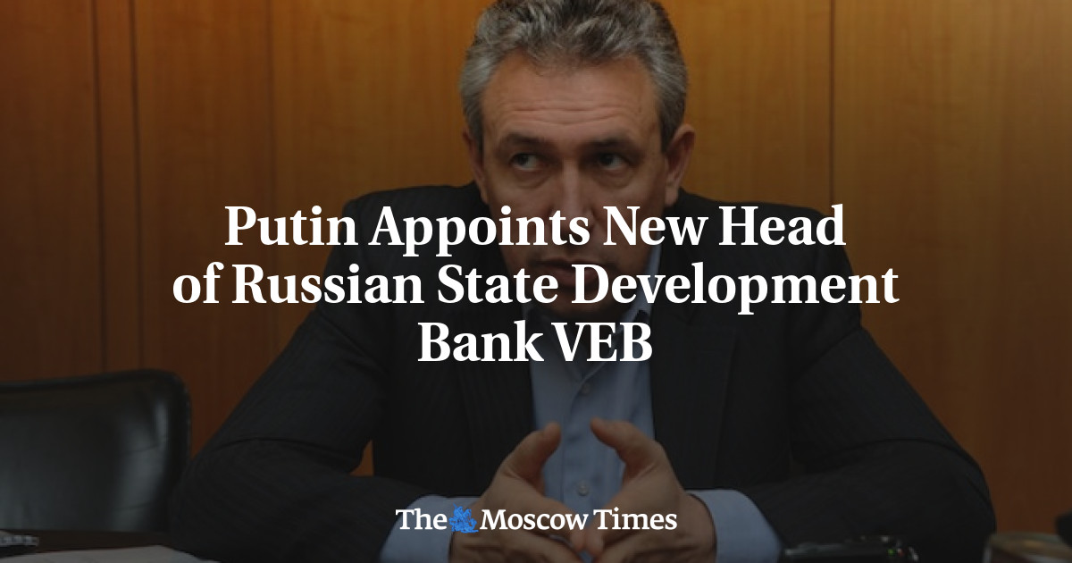 Putin Appoints New Head Of Russian State Development Bank Veb