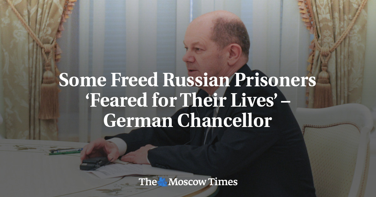 Some Freed Russian Prisoners ‘Feared for Their Lives’ – German Chancellor