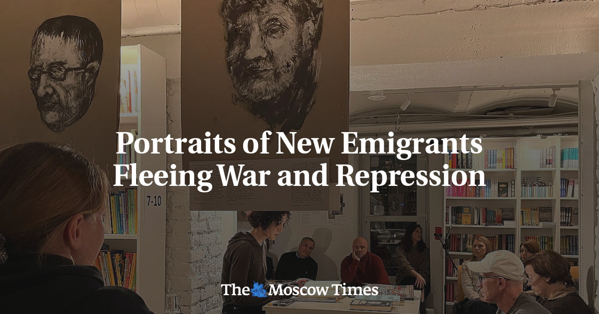 Portraits of New Emigrants Fleeing War and Repression