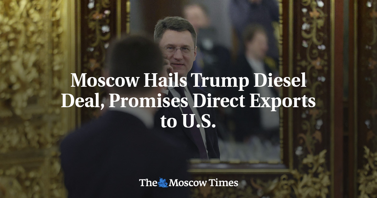 Moscow Hails Trump Diesel Deal, Promises Direct Exports to U.S.